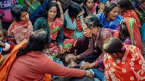 ಕುಟುಂಬಸ್ಥರ ಆಕ್ರಂದನ
