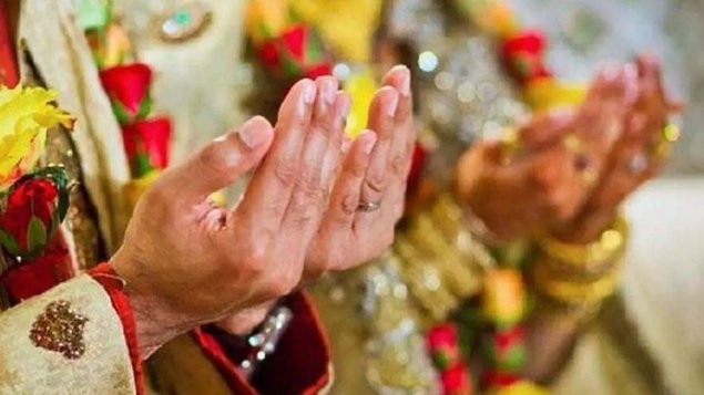 BJP leader's son ties knot with Pakistani bride in unique cross-border wedding in Online