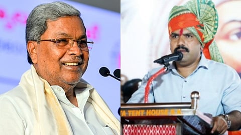 CM Siddaramaiah, BY Vijayendra