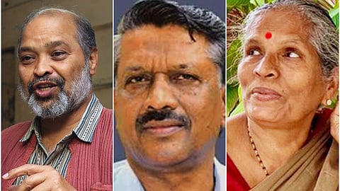 Agrahara Krishnamurthy, Ramzan Dharga and Indira Hegde