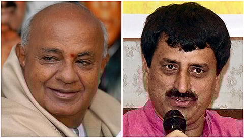 HD Devegowda And CP yogeeshwar