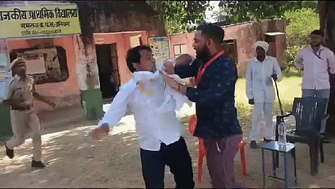 ಚುನಾವಣಾ ಅಧಿಕಾರಿ ಮೇಲೆ ಹಲ್ಲೆ