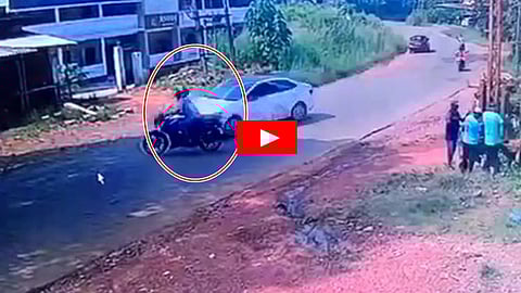 ಅಪಘಾತದ ಭೀಕರ ದೃಶ್ಯ