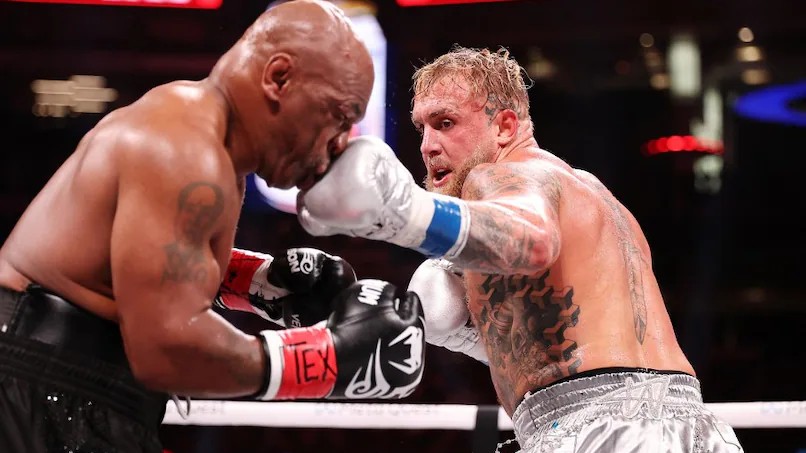 Jake Paul Beats Mike Tyson