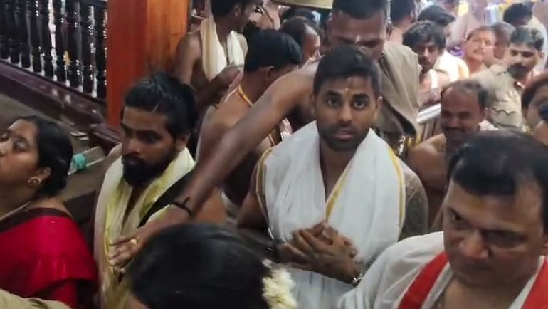 Suryakumar Yadav-Kukke Subramanya temple