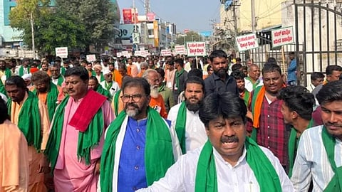 ಆಸ್ತಿ ಕಬಳಿಕೆ: ವಕ್ಫ್ ಬೋರ್ಡ್ ವಿರುದ್ಧ ರಾಜ್ಯದ ವಿವಿಧ ಜಿಲ್ಲೆಗಳಲ್ಲಿ ಬಿಜೆಪಿ ಪ್ರತಿಭಟನೆ