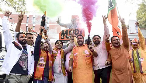 Bjp Worker Celebration