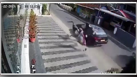 Two pedestrians killed by speeding car