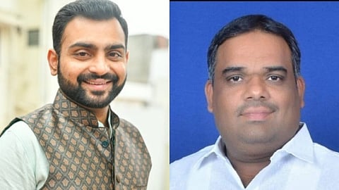 ಭರತ್ ಬೊಮ್ಮಾಯಿ ಹಾಗೂ ಯಾಸಿರ್ ಅಹ್ಮದ್ ಖಾನ್ ಪಠಾಣ್