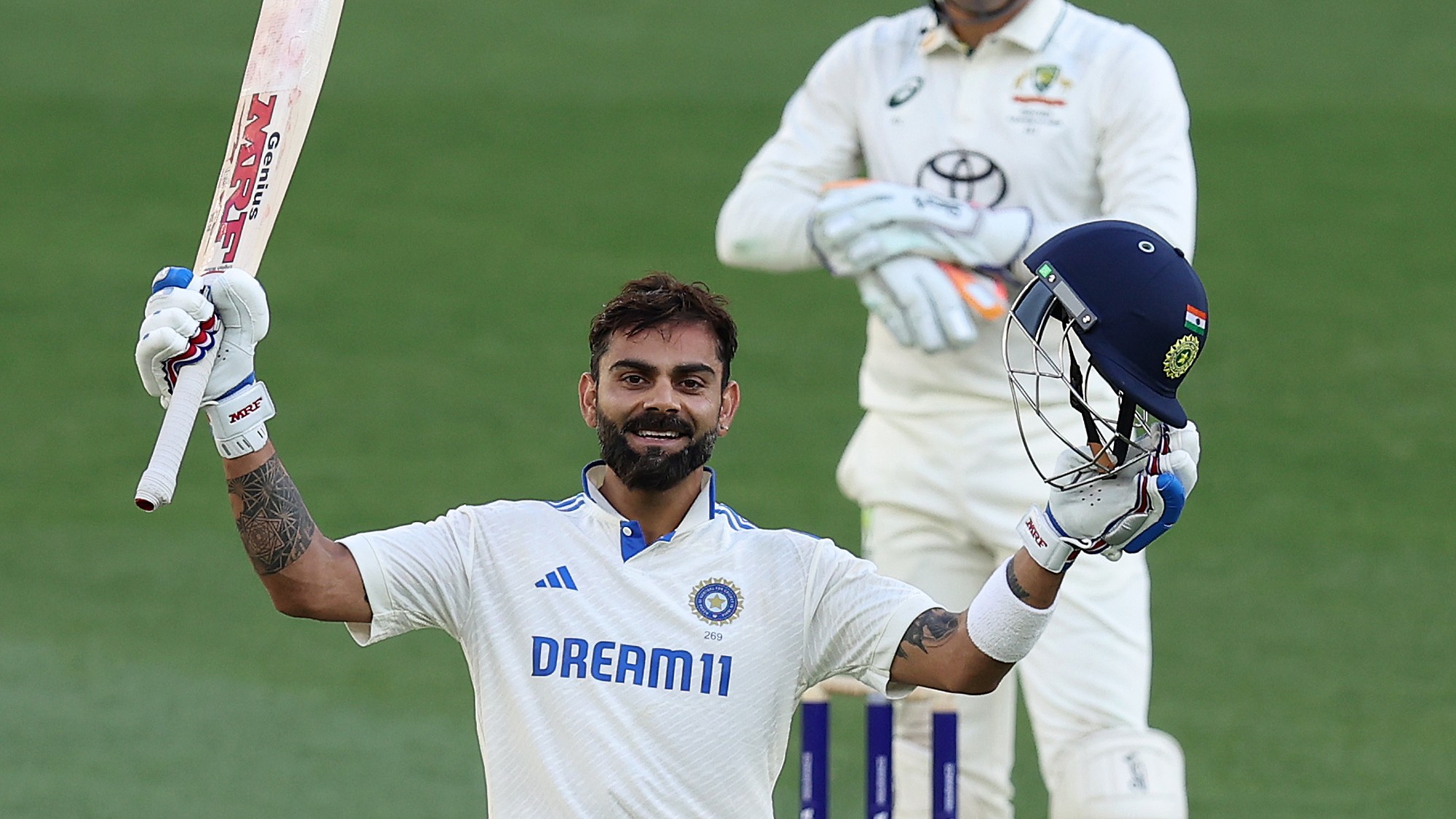hundred for Virat Kohli