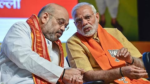 ಪ್ರಧಾನಿ ಮೋದಿ ಮತ್ತು ಗೃಹ ಸಚಿವ ಅಮಿತ್ ಶಾ