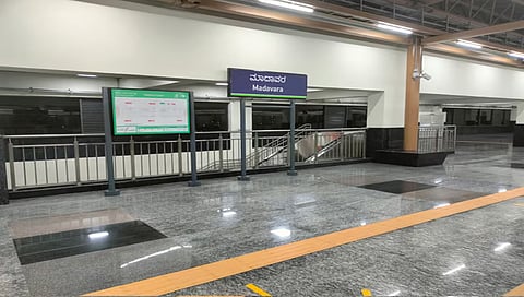 Madavara Metro station