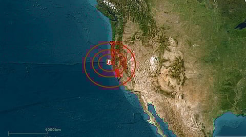 Earthquake Hits US California