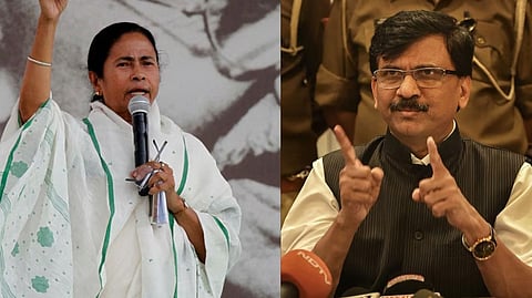 ಮಮತಾ ಬ್ಯಾನರ್ಜಿ - ಸಂಜಯ್ ರಾವತ್