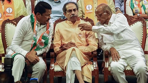 Uddhav Thackeray- Sharad pawar