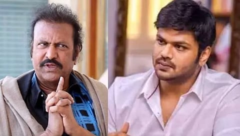 Mohan babu and manoj manchu