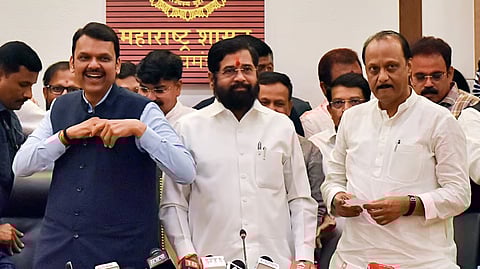 ದೇವೇಂದ್ರ ಫಡ್ನವಿಸ್, ಏಕನಾಥ್ ಶಿಂಧೆ, ಅಜಿತ್ ಪವಾರ್