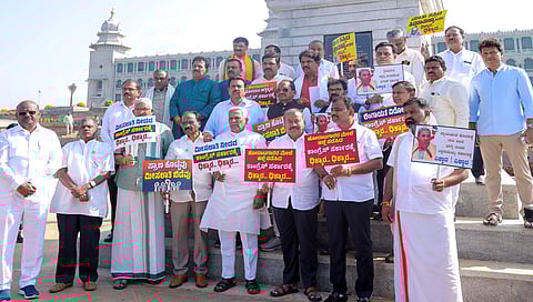 BJP Protest