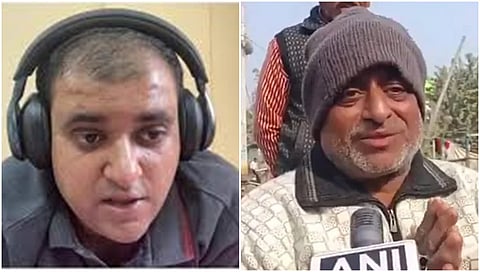 Atul Subhash and his Father Pawan Kumar