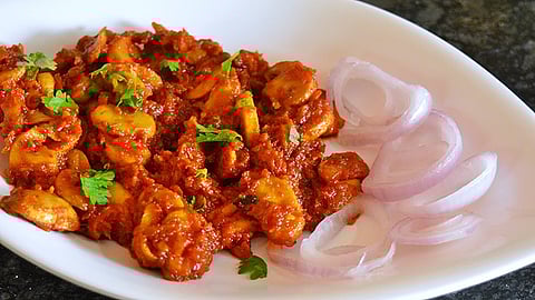 mushroom fry
