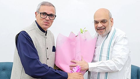 J-K CM Omar meets with Amit Shah Casual Images