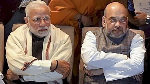 PM Modi, Amitsha Casual Images
