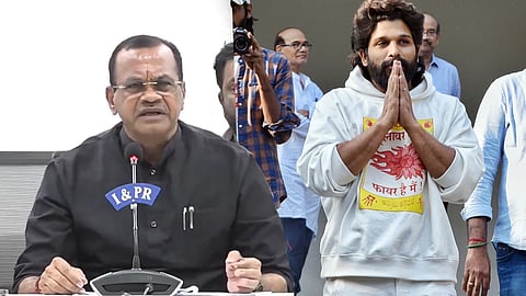 Cinematography Minister Komatireddy asks Allu Arjun