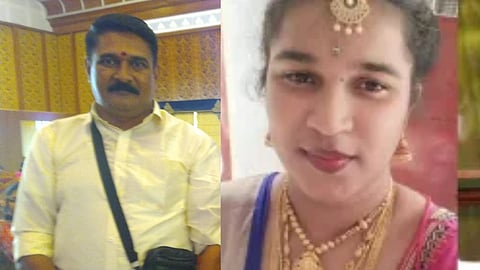 R Balaraj Shet and Shwetha Gowda