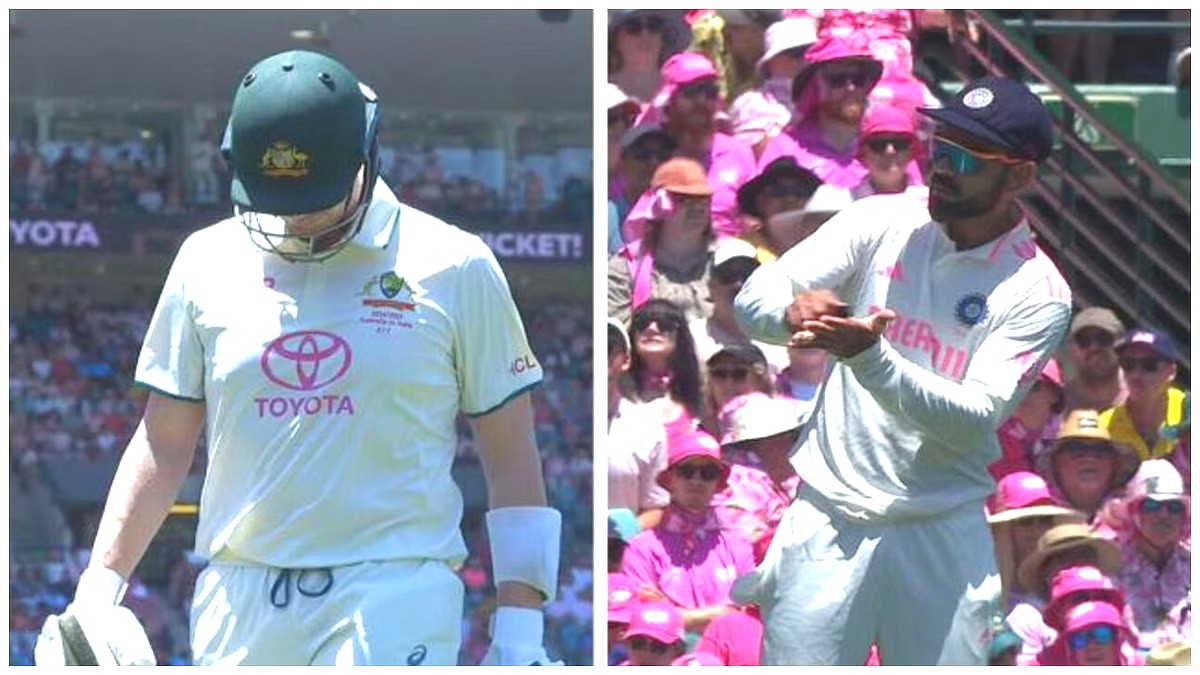 Virat Kohli brutally taunts Australian crowd
