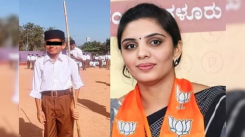 BJP Worker Shakuntala Nataraj son