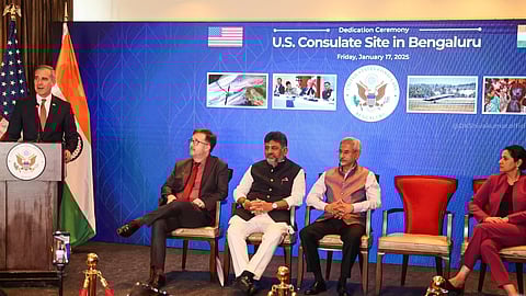 US Consulate in Bengaluru inauguration-Photo credit social media photo from D K Shivakumar page