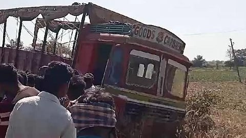 ಅಪಘಾತದ ದೃಶ್ಯ