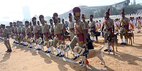 ಬೆಂಗಳೂರಿನ ಮಾಣಿಕ್ ಷಾ ಪರೇಡ್ ಮೈದಾನದಲ್ಲಿ ರಿಹರ್ಸಲ್