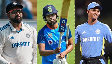 ರೋಹಿತ್ ಶರ್ಮಾ, ಶ್ರೇಯಸ್ ಅಯ್ಯರ್, ಯಶಸ್ವಿ ಜೈಸ್ವಾಲ್