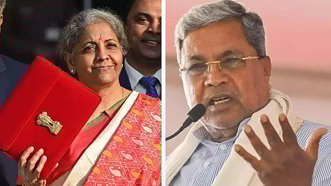 Nirmala Sitharaman, CM Siddaramaiah Casual Images