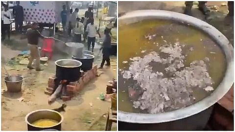 Video showing him ‘mixing ash’ in ‘bhandara’ food