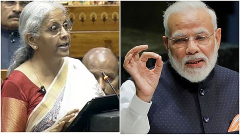 Nirmala Sitaraman- Narendra Modi