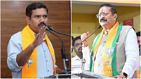 Vijayendra And Yatnal