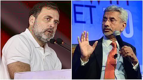 Rahul Gandhi- S Jaishankar