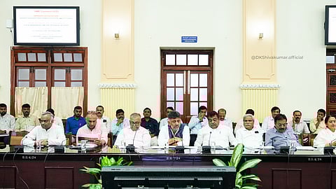 DK Shivakumar Meeting