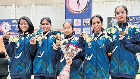 ರಾಷ್ಟ್ರೀಯ ಏರೋಬಿಕ್ ಚಾಂಪಿಯನ್ಶಿಪ್ನಲ್ಲಿ ಕರ್ನಾಟಕದ ಬಾಲಕಿಯರಿಗೆ ಚಿನ್ನದ ಪದಕ: ಸರ್ಕಾರದಿಂದ ಹೆಚ್ಚಿನ ಪ್ರೋತ್ಸಾಹ ನಿರೀಕ್ಷೆ