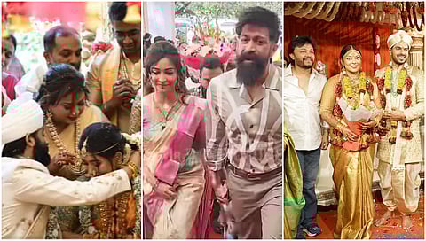 ಸ್ಯಾಂಡಲ್ವುಡ್ನಲ್ಲಿ ಇಂದು ಎರೆಡೆರಡು ಮದುವೆ: ಹಸೆಮಣೆ ಏರಿದೆ ಜಯಮಾಲಾ ಪುತ್ರಿ, ರಕ್ಷಿತ ಸಹೋದರ ರಾಣಾ!