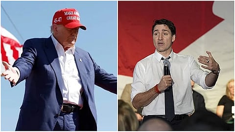 Donald Trump-Justin Trudeau