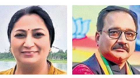 Rekha Gupta and Virendra Sachdeva