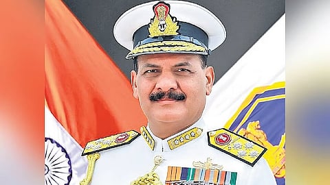 Chief of Naval Staff Admiral Dinesh K Tripathi