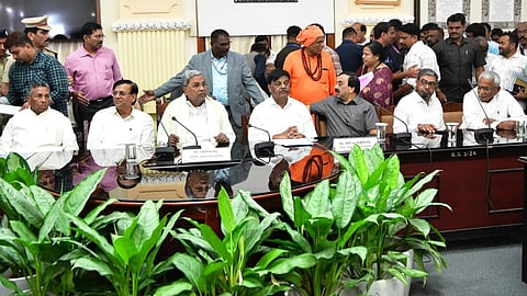 CM Siddaramaiah and others