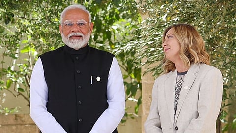 Modi-Giorgia Meloni