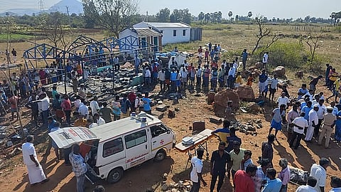 ಪಟಾಕಿ ಕಾರ್ಖಾನೆಯಲ್ಲಿ ಸ್ಫೋಟ
