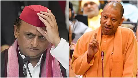 Akhilesh yadav-Yogi Adityanath