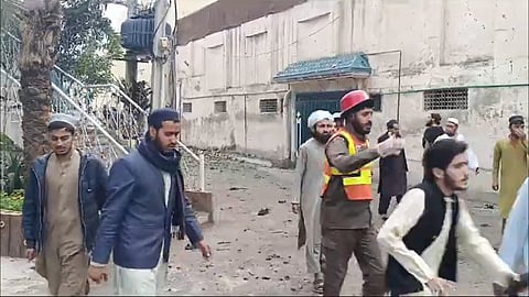 Bomb blast in Pakistan